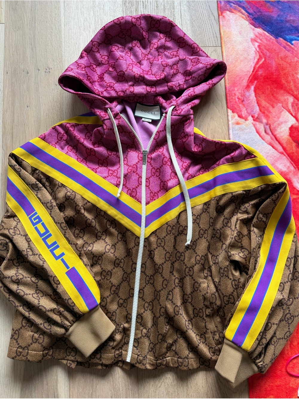Gucci track style jacket
